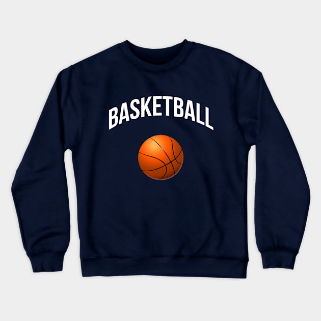 Basketball Crewneck Sweatshirt by vladocar